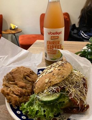 Wholesome rolls on a rainy august day  at Vollkornbäckerei Hartwich in Berlin