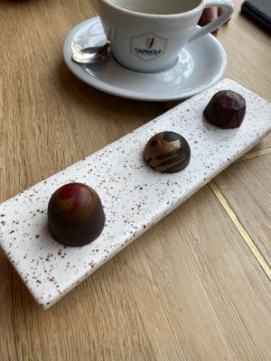   at Capriole Café in The Hague