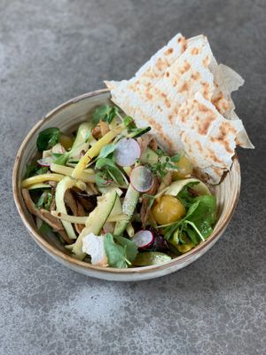 Summer salad at Capriole Café in The Hague
