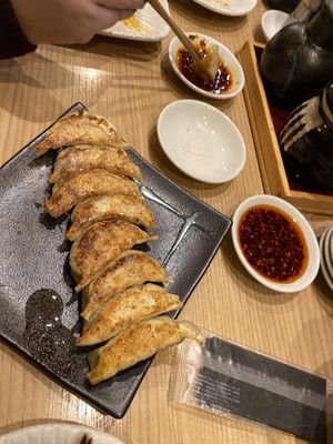   at Gyozaoh Dotonbori in Osaka