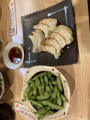   at Gyozaoh Dotonbori in Osaka