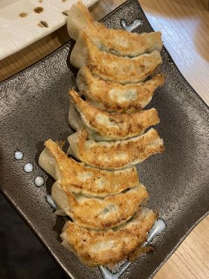 Vegan Gyoza  at Gyozaoh Dotonbori in Osaka