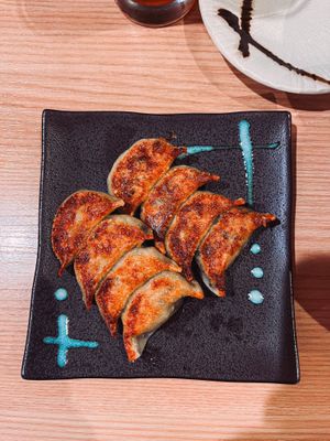   at Gyozaoh Dotonbori in Osaka