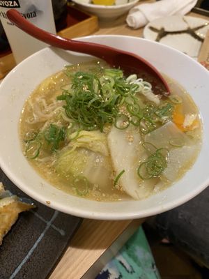   at Gyozaoh Dotonbori in Osaka