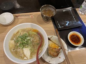   at Gyozaoh Dotonbori in Osaka