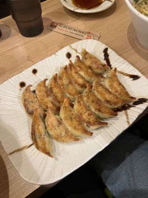   at Gyozaoh Dotonbori in Osaka