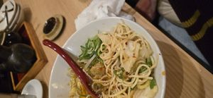 Vegeterian  ramen at Gyozaoh Dotonbori in Osaka