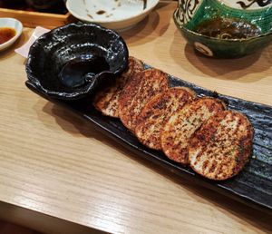 Yams at Gyozaoh Dotonbori in Osaka