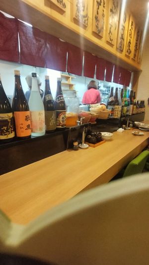 Interior at Gyozaoh Dotonbori in Osaka