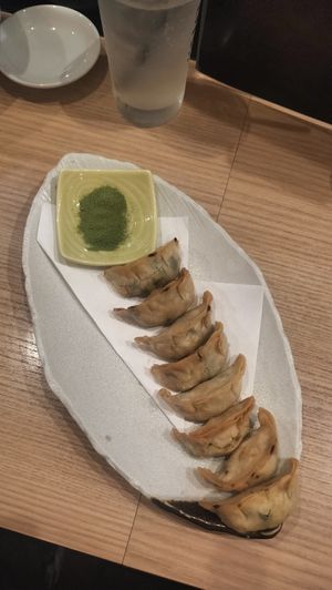 Gyoza at Gyozaoh Dotonbori in Osaka