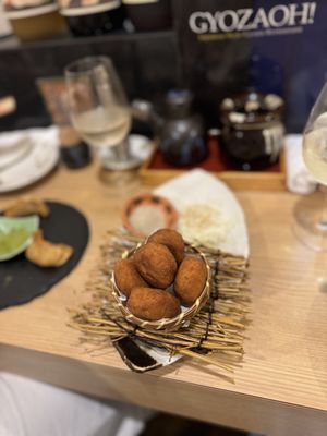   at Gyozaoh Dotonbori in Osaka