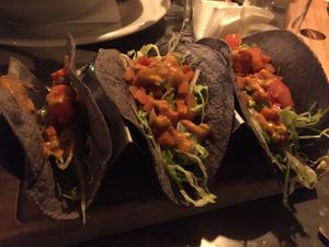 Anghared’s tacos    at Dylan's in Menai Bridge