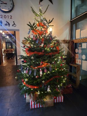 Dylan's Inside (Christmas Decor) at Dylan's in Menai Bridge