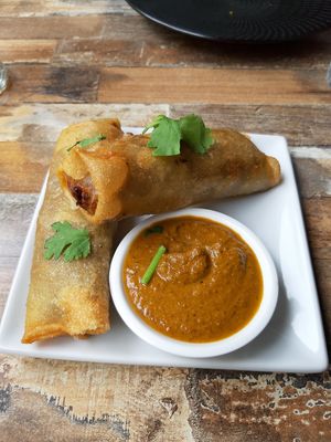 Moroccan springrolls at Gypsy Tapas House in Fremantle