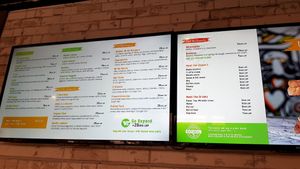 The menu (Oct 2020) at Meet The Veganz in Beirut