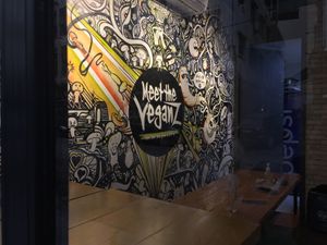 Inside at Meet The Veganz in Beirut