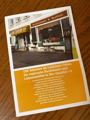 So many vegan choices at Kuchenhimmel & Brotfein in Leipzig