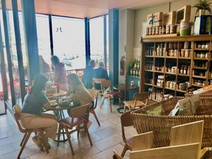 Deli interior   at The Guillemot Kitchen Cafe in Bangor