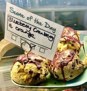 Scone  at The Guillemot Kitchen Cafe in Bangor