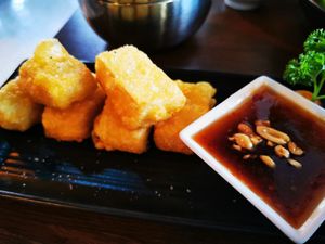 Crispy Salt and Pepper Tofu at Mr Hong in West End