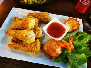 Chicken Maryland at Mr Hong in West End