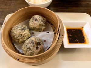 Wild Mushroom Dim Sim at Mr Hong in West End