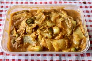 Veg balti  at Yaks in Bangor