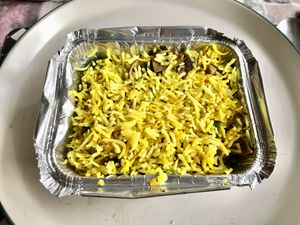 Mushroom pilau   at Yaks in Bangor