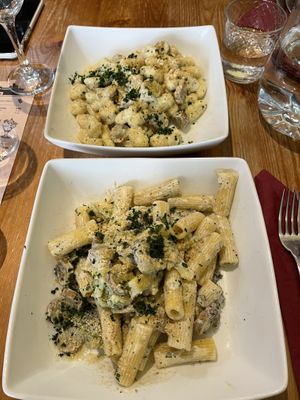 Mains  at Sora Lella Roman Vegan Restaurant in Edinburgh