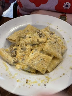 Carbonara   at Sora Lella Roman Vegan Restaurant in Edinburgh