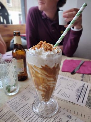   at Sora Lella Roman Vegan Restaurant in Edinburgh