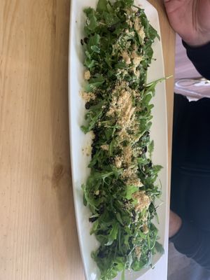 Araguala salad  at Sora Lella Roman Vegan Restaurant in Edinburgh