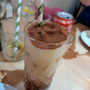 Roman Holiday cocktail at Sora Lella Roman Vegan Restaurant in Edinburgh