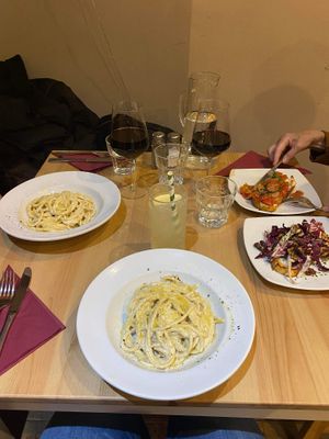   at Sora Lella Roman Vegan Restaurant in Edinburgh