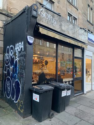 Exterior   at Sora Lella Roman Vegan Restaurant in Edinburgh