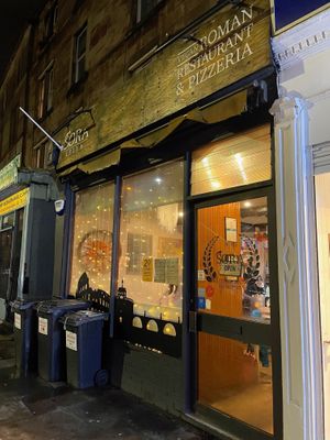  at Sora Lella Roman Vegan Restaurant in Edinburgh