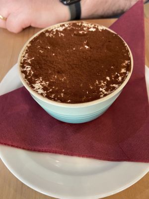 Tiramisu   at Sora Lella Roman Vegan Restaurant in Edinburgh