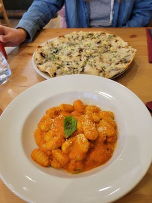   at Sora Lella Roman Vegan Restaurant in Edinburgh