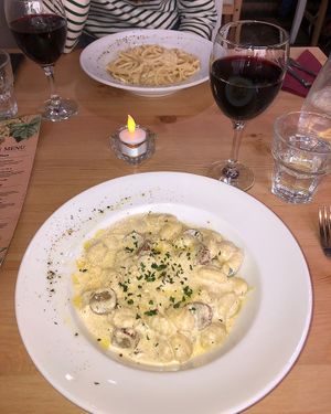   at Sora Lella Roman Vegan Restaurant in Edinburgh