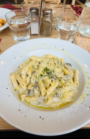   at Sora Lella Roman Vegan Restaurant in Edinburgh