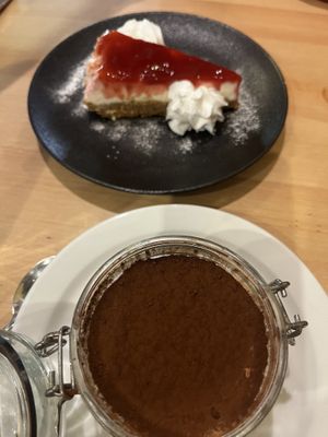 All vegan and delicious!!  at Sora Lella Roman Vegan Restaurant in Edinburgh