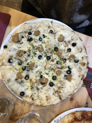 bianca   at Sora Lella Roman Vegan Restaurant in Edinburgh