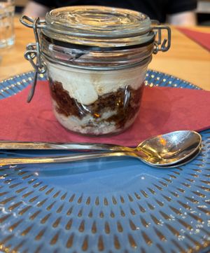 Tiramisu closed at Sora Lella Roman Vegan Restaurant in Edinburgh
