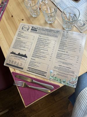   at Sora Lella Roman Vegan Restaurant in Edinburgh