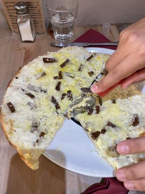   at Sora Lella Roman Vegan Restaurant in Edinburgh