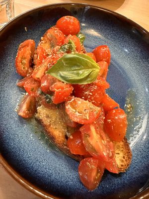 Bruschetta   at Sora Lella Roman Vegan Restaurant in Edinburgh