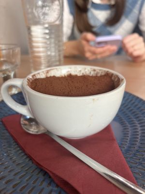 Tiramisu  at Sora Lella Roman Vegan Restaurant in Edinburgh