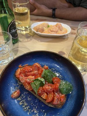   at Sora Lella Roman Vegan Restaurant in Edinburgh