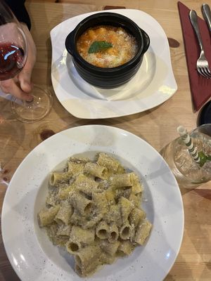   at Sora Lella Roman Vegan Restaurant in Edinburgh