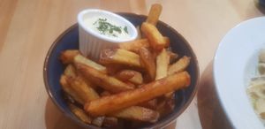 Patatine fritte at Sora Lella Roman Vegan Restaurant in Edinburgh